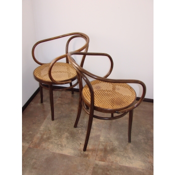 Oryginalne fotele Thonet B9/209 z lat 60